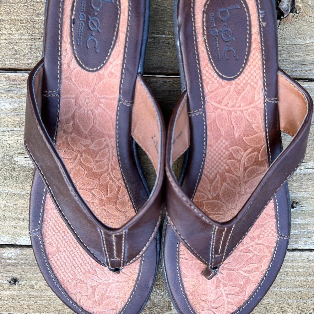 BOC (Born Concept) leather sandals size 9